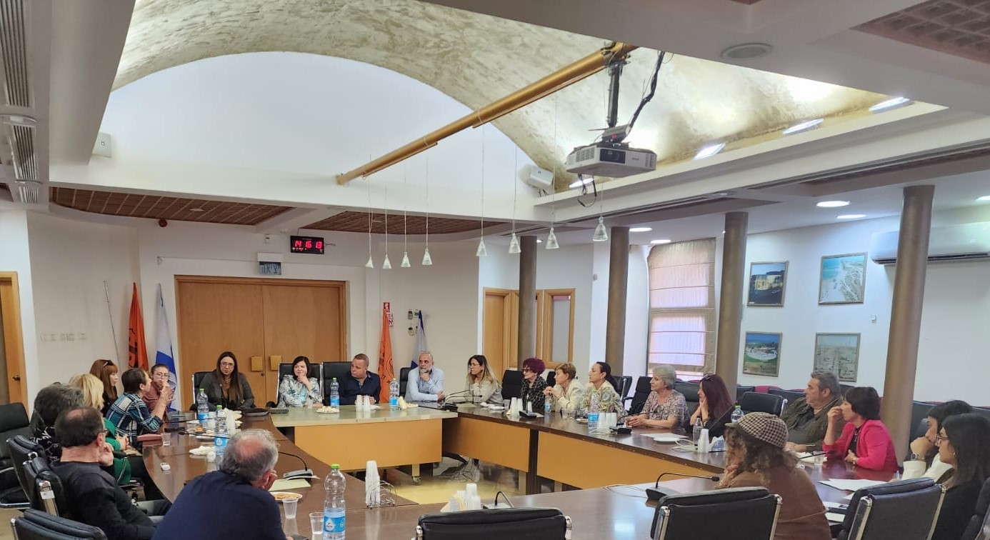 Встреча в мэрии с руководителями творческих коллективов Ашкелона