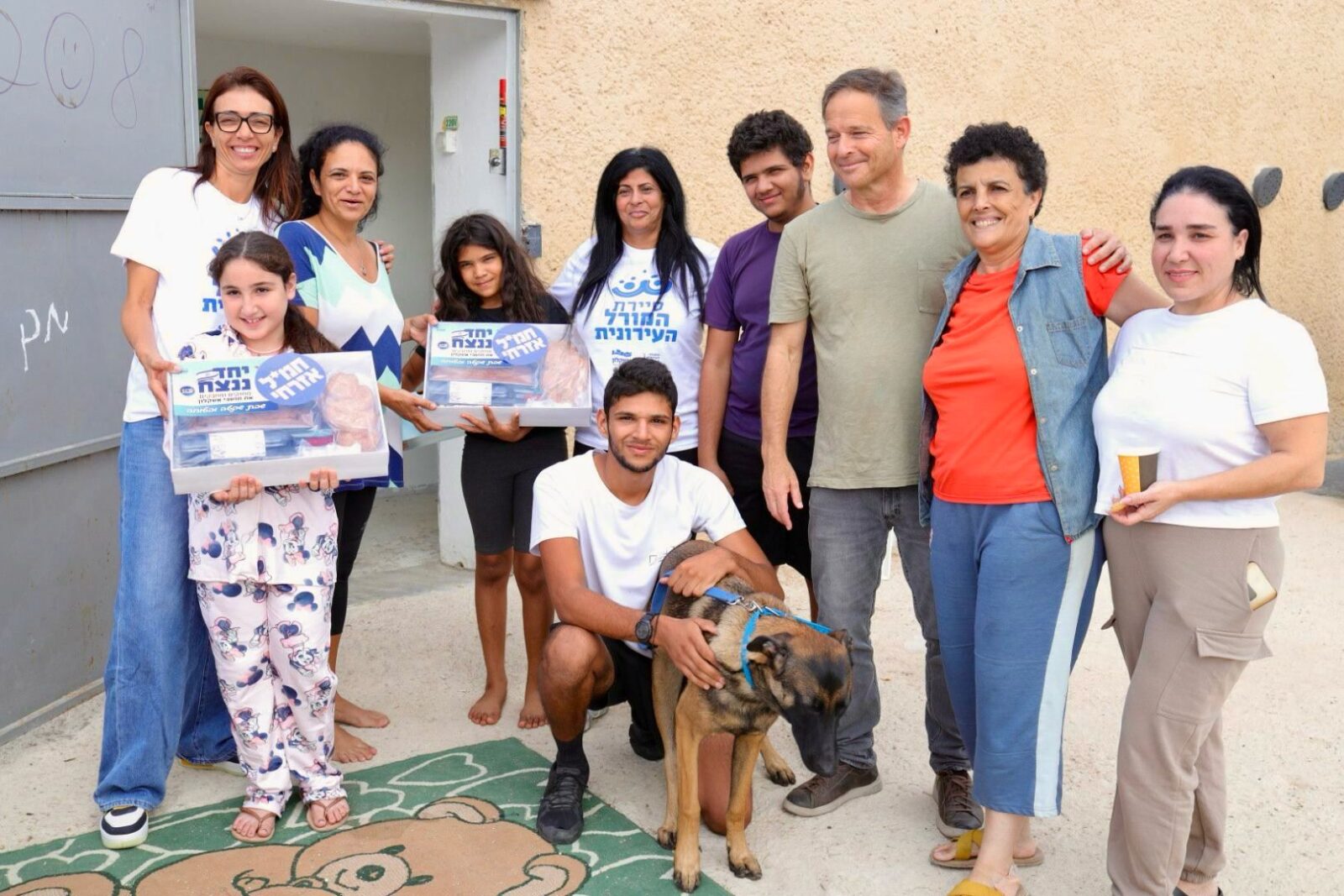 Спецназ морального духа поднимает настроение ашкелонцев