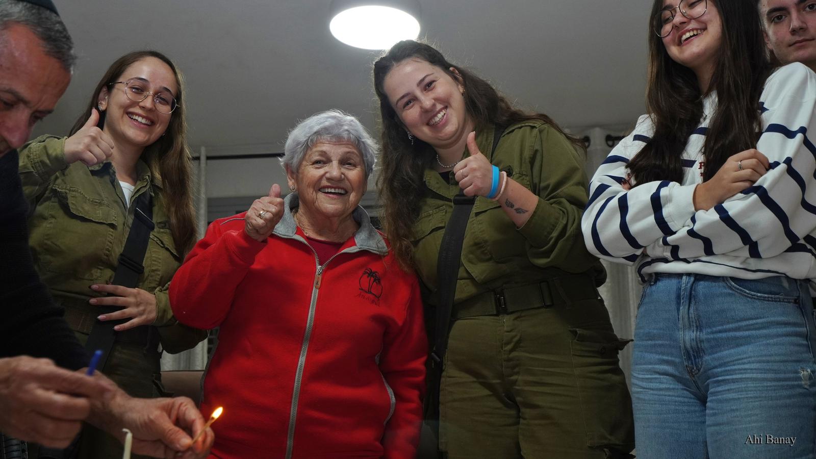 Проект на благо пожилых в сотрудничестве с 239-м батальоном