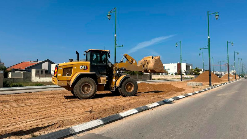 Начались работы по благоустройству бульвара Давида Бузагло