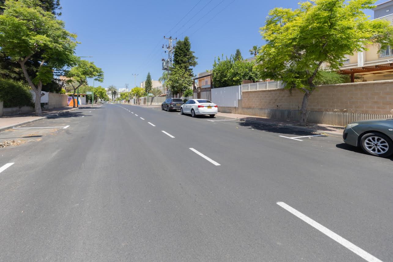 Завершены работы по благоустройству в районе Нэве-А-Дарим