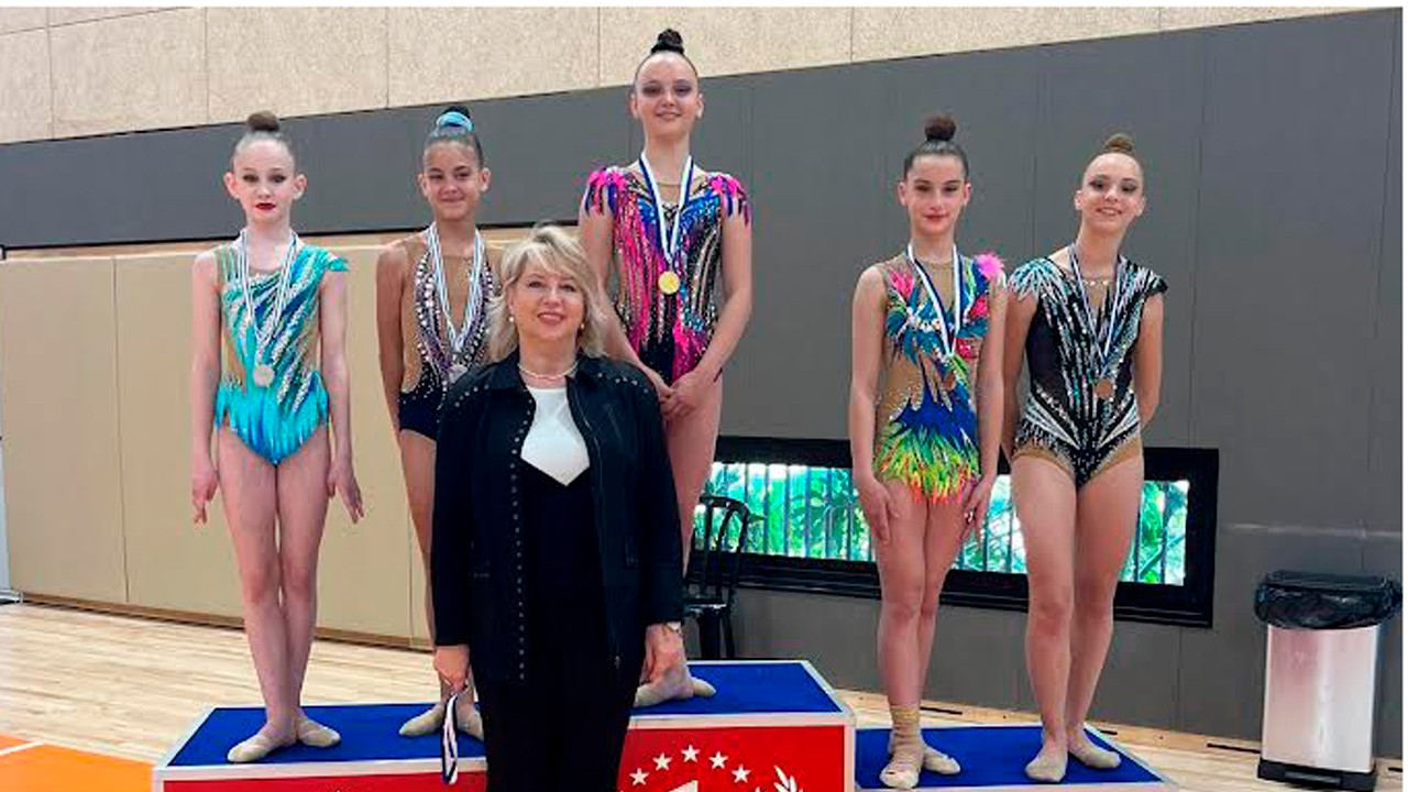 От золота до бронзы: гимнастки Ашкелона покорили VENERA CUP 2024