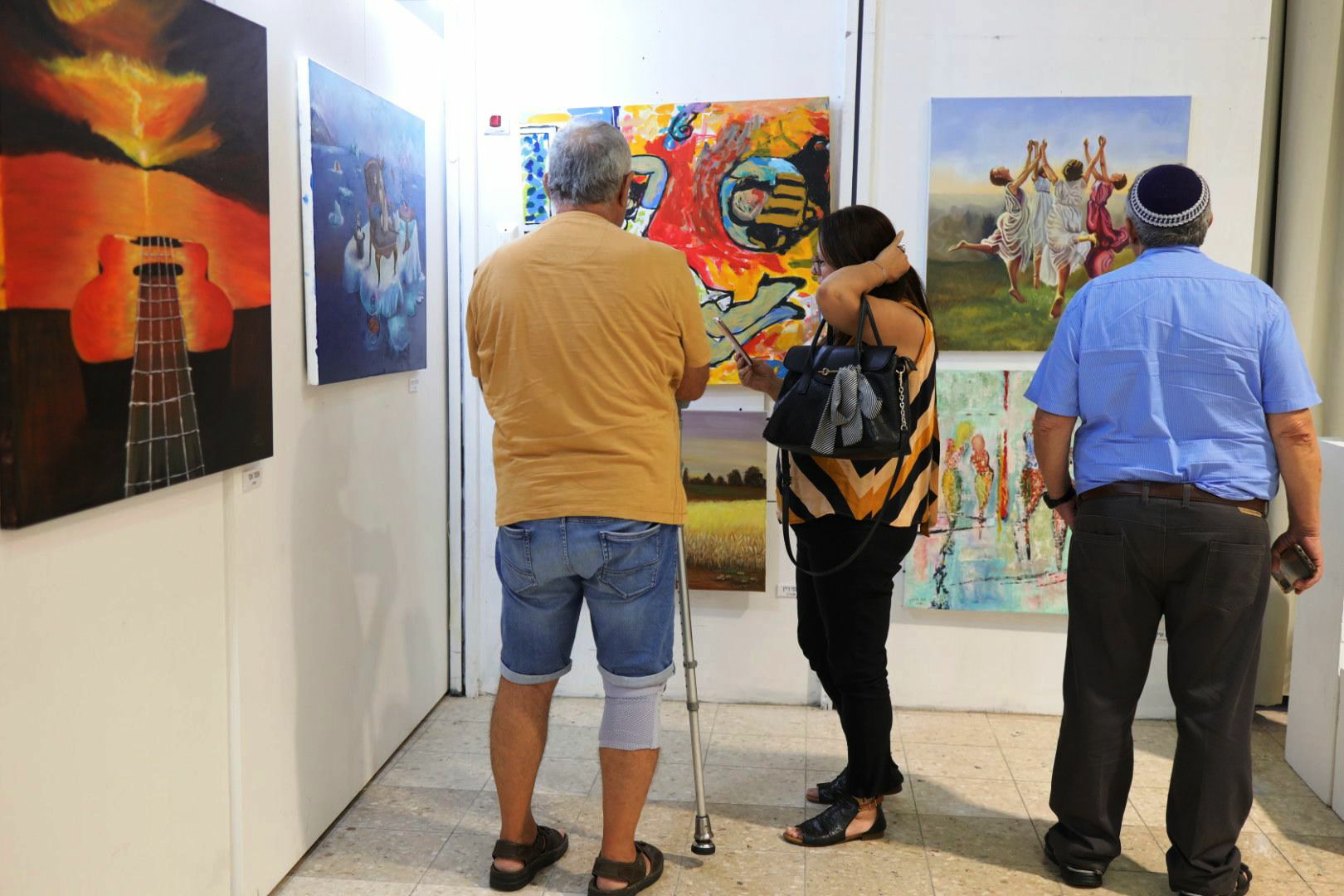 "Свет в конце": ежегодная выставка художников из Ашкелона "Свет в конце": ежегодная выставка художников из Ашкелона