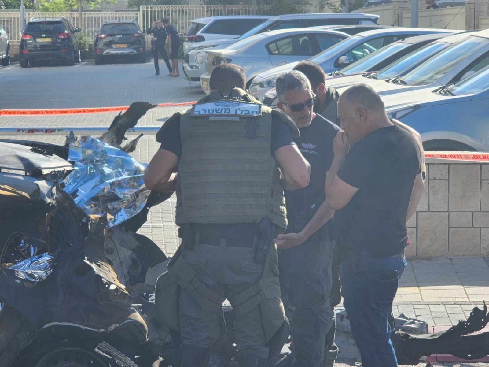 Взрыв машины в Ашкелоне